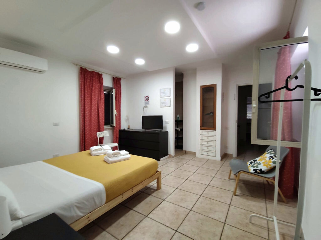 Camera Country, vista degli spazi interni